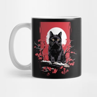 Cottagecore Goth Kawaii Anime Cat Gifts Men Girls Womens Cat Mug